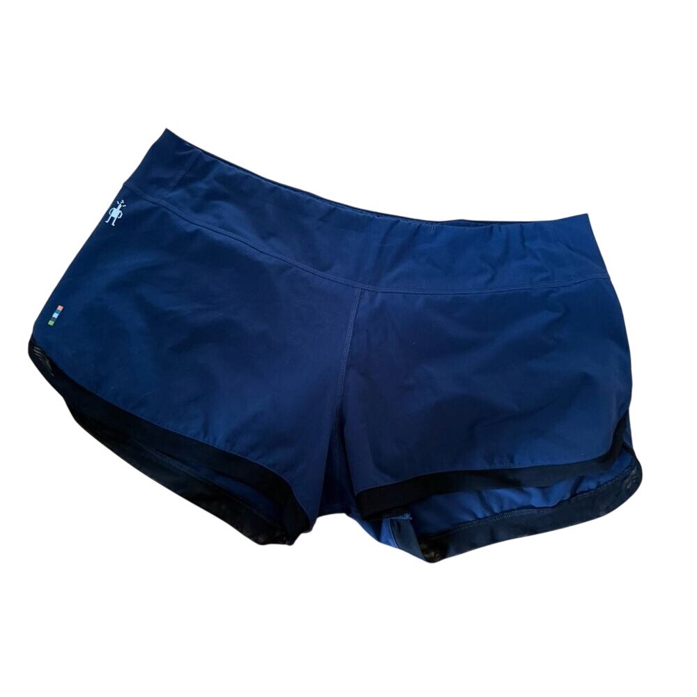 Smartwool navy blue active wear womens‎ shorts